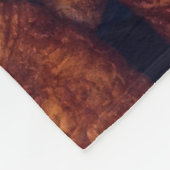 Klassische Croissants Top View Delight Fleecedecke (Ecke)