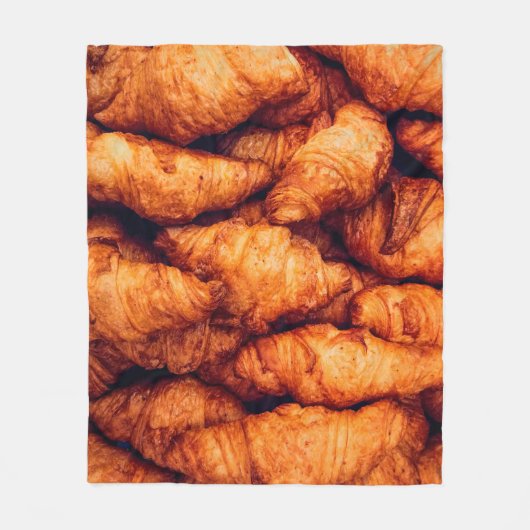Klassische Croissants, Topansicht Fleecedecke (Vorderseite)