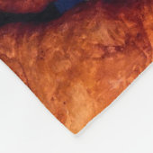 Klassische Croissants, Topansicht Fleecedecke (Ecke)