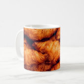 Klassische Croissants, Topansicht Kaffeetasse (Vorderseite Links)