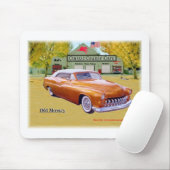Klassische Cruisin Autos Mercury 1951 Mousrpad Mousepad (Mit Mouse)
