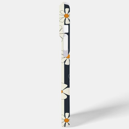 Klassische Daisy Stripes Case-Mate iPhone Hülle (Rückseite / Links)