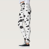 Klassische Dalmatiner-Druck-Leggings Leggings (Links)