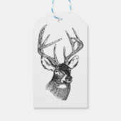 KLASSISCHE DEER-DESIGN GESCHENKANHÄNGER (Rückseite)