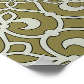 Klassische Dekoration im marokkanischen Scroll Des (Ecke)