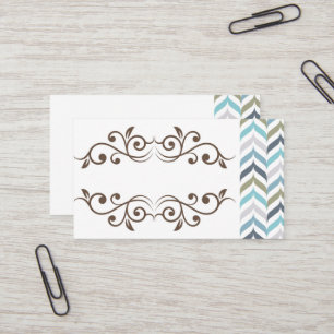 Klassische Design-Visitenkarten Visitenkarte