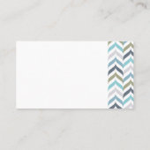 Klassische Design-Visitenkarten Visitenkarte (Rückseite)