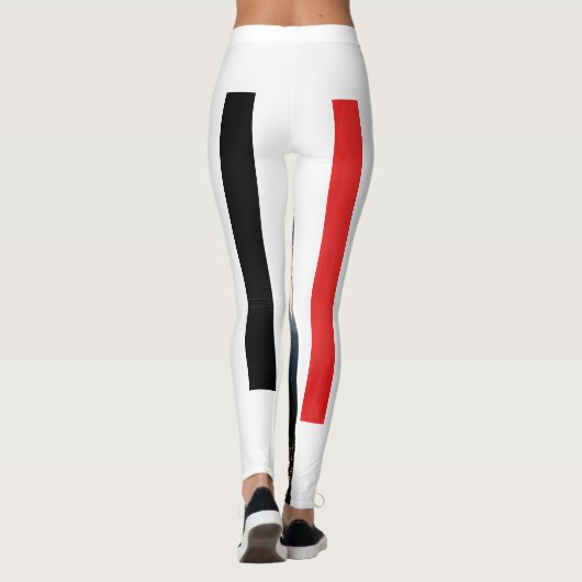 Klassische Designer-Leggings Leggings (Rückseite)