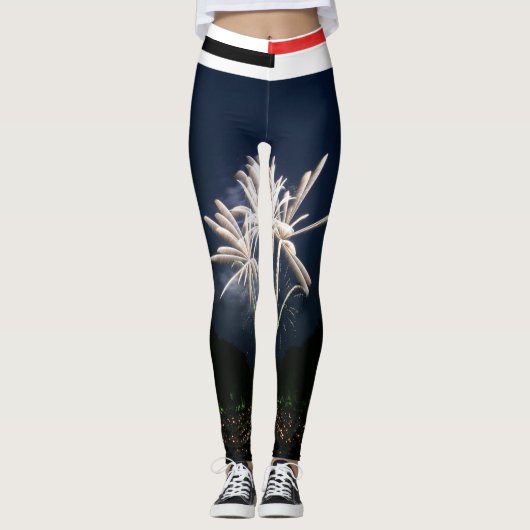 Klassische Designer-Leggings Leggings (Vorderseite)