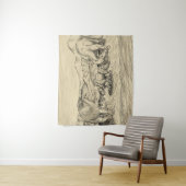 Klassische Dinosaurier Wandteppich (Beispiel)