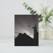 Klassische Domed Saucer 2 Postkarte (Stehend Vorderseite)