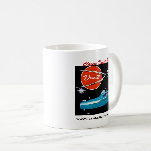 Klassische Dorsett Boots-Tasse Kaffeetasse (VorderseiteRechts)