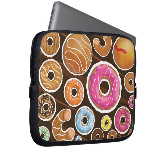 Klassische Doughnut Laptopschutzhülle (Vorne Rechts)
