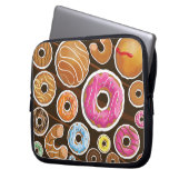 Klassische Doughnut Laptopschutzhülle (Vorderseite Links)