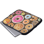 Klassische Doughnut Laptopschutzhülle (Vorne Knopf)