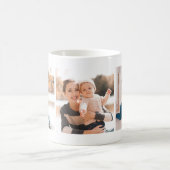 Klassische Drei-Foto Collage-Tasse Kaffeetasse (Mittel)