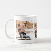 Klassische Drei-Foto Collage-Tasse Kaffeetasse (Links)