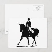 Klassische Dressur 7 Postkarte (Vorne/Hinten)