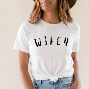 klassische Ehefrau Frauen Frauchen T-Shirt
