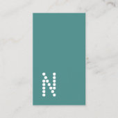 Klassische einfache berufliche vertikale visitenkarte (Vorderseite)