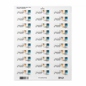 Klassische Einfachheit: Rücksendeadresse (Vorne)