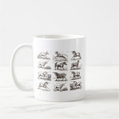 Klassische Einhorn Antike Mythische Magische Kreat Kaffeetasse (Links)