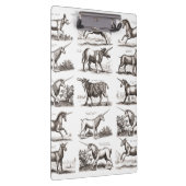 Klassische Einhorn Antike Mythische Magische Kreat Klemmbrett (Rechts)