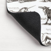 Klassische Einhorn Antike Mythische Magische Kreat Mousepad (Ecke)