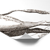 Klassische Einhorn Antike Mythische Magische Kreat Poster (Ecke)