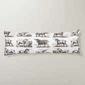 Klassische Einhorn Antike Mythische Magische Kreat Seitenschläferkissen (Rückseite)