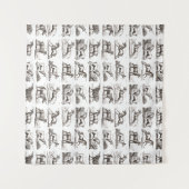 Klassische Einhorn Antike Mythische Magische Kreat Wandteppich (Vorderseite (Horizontal))