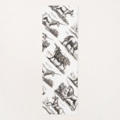 Klassische Einhorn Antike Mythische Magische Kreat Yogamatte (Vorderseite)