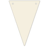 Klassische Elegance Perle an weiche Gold Gradient Wimpelkette (Erste Fahne)