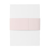 Klassische Elegance Script Simple Wedding Einladungsbanderole (Rückseitenbeispiel)