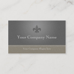 Klassische elegante edle business visitenkarte