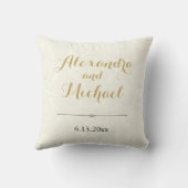 Klassische elegante kissen (Rückseite)