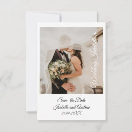 Klassische Elegante Minimalistische Einfache Moder Dankeskarte