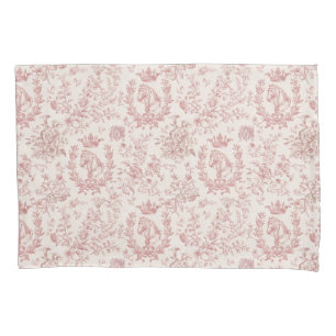 Klassische Elegante schicke Rose Beige Reittour Kissenbezug