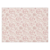 Klassische Elegante schicke Rose Beige Reittour Tischdecke (Vorderseite (Horizontal))