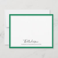 Klassische Elegante Skriptfamilie Green Square Bor