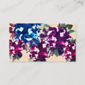 Klassische, elegante Visitenkarten Visitenkarte (Rückseite)