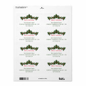 Klassische Elegante Weihnachten Heilige jeden Zwec (Vorne)