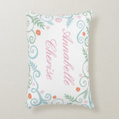 Klassische Eleganz-personalisiertes Kissen (Vorderseite(Vertikal))