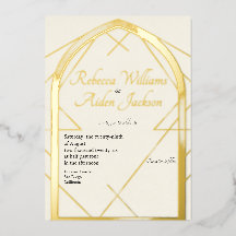 Klassische Elfenbein- und Roségoldfolien-Hochzeit