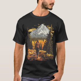 Klassische Erkundung von Wegen und Natur-T - Shirt