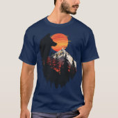 Klassische Erkundung von Wegen und Natur T-Shirt (Vorderseite)