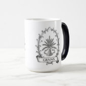 Klassische europäische Tasse "Old World" - Weizen/ (VorderseiteRechts)