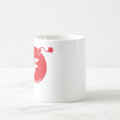 Klassische f-Bomben-Tasse Kaffeetasse (Mittel)