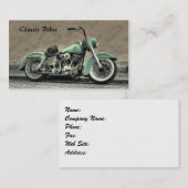 Klassische Fahrräder Visitenkarte (Vorne/Hinten)