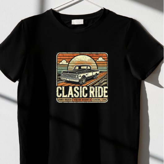 Klassische Fahrt T-Shirt